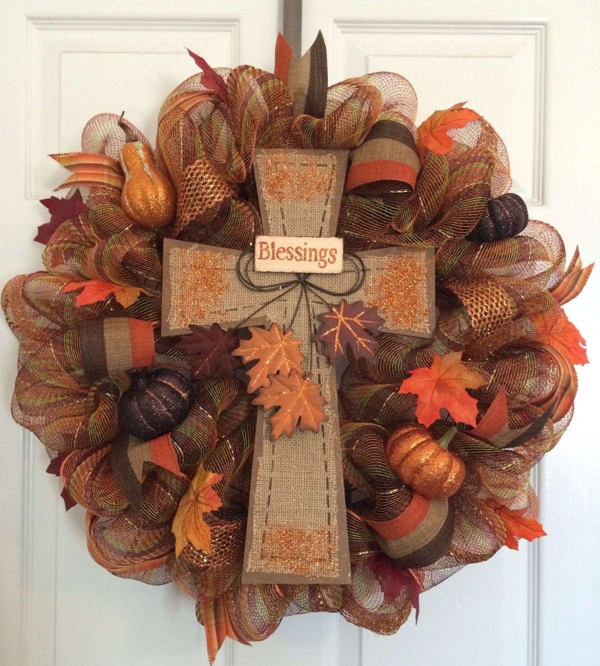 Fall Wreath DIY Project  Sweet . Sassy . and a bit Smart-Assy .